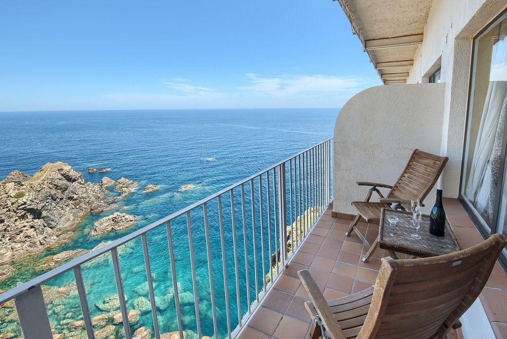 Capsasalbegur74 Terraza Sobre Mar Piscina Del Mar Begur Exterior foto