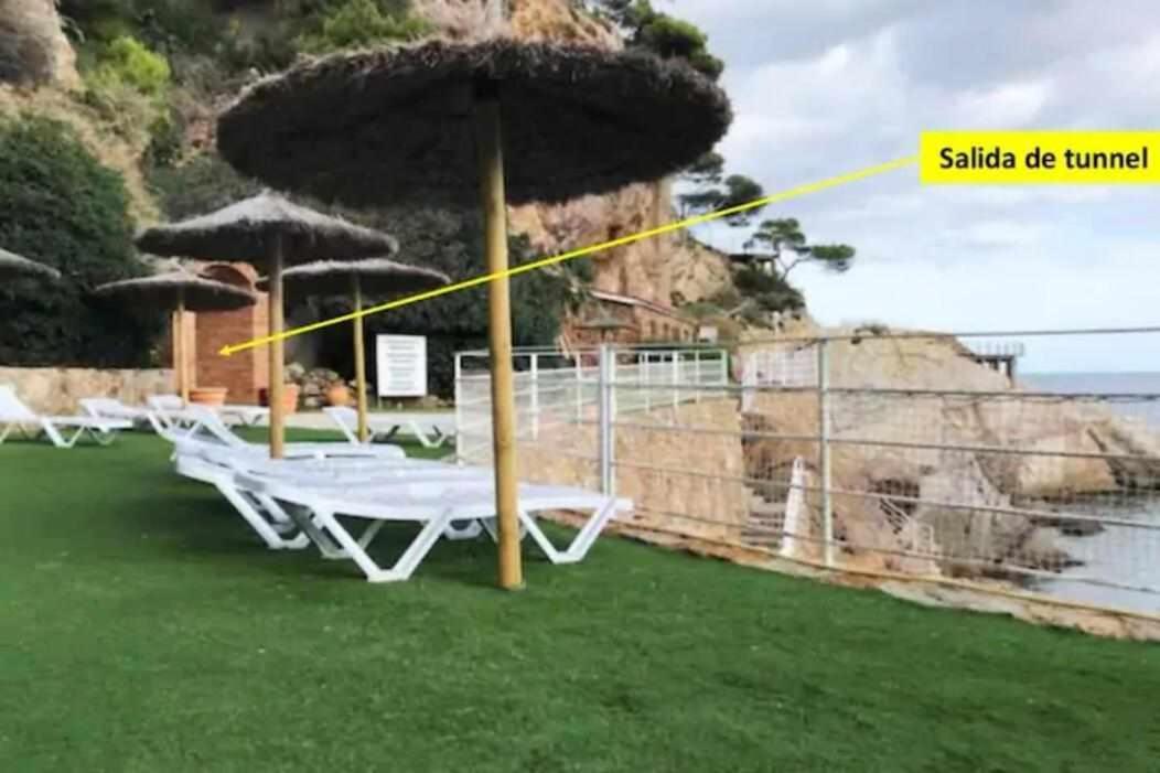 Capsasalbegur74 Terraza Sobre Mar Piscina Del Mar Begur Exterior foto