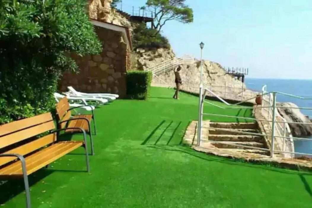 Capsasalbegur74 Terraza Sobre Mar Piscina Del Mar Begur Exterior foto